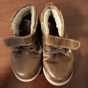 Cozy Brown Kids Boots